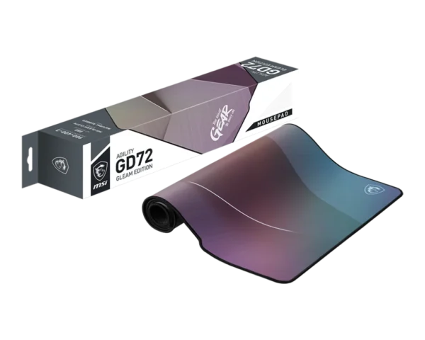 AGILITY GD72 GLEAM EDITION 彩虹膜防潑水散熱鼠墊
