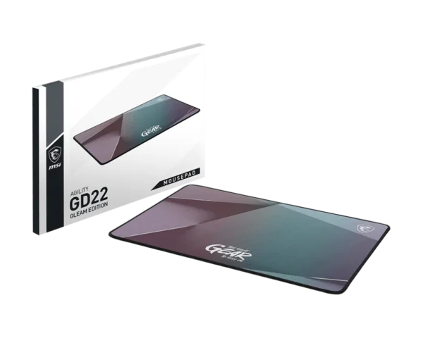 AGILITY GD22 GLEAM EDITION 彩虹膜防潑水散熱滑鼠墊 (小)