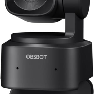 OBSBOT Tiny SE 1080P 100FPS 網路攝影機 適用於 PC AI 追蹤 PTZ 串流攝影機 附 1/2 吋感應器、手勢控制、雙 ISO、交錯 HDR、桌上型電腦、筆記型電腦、會議、視訊通話