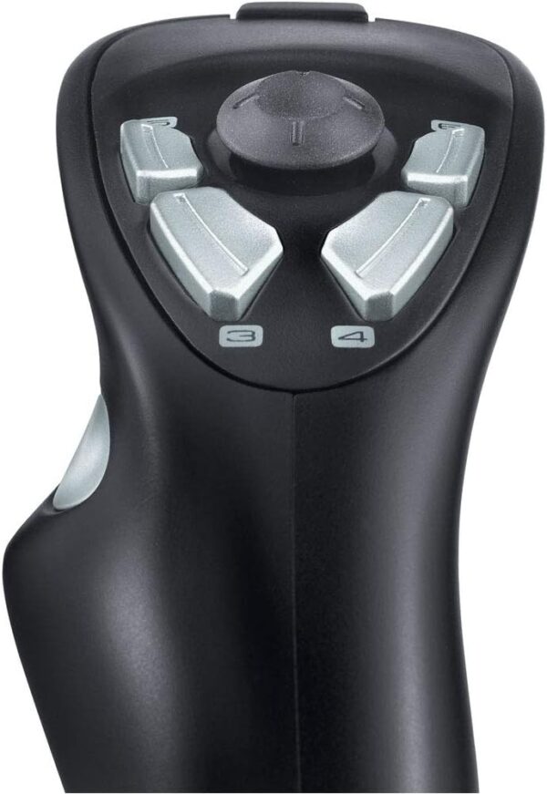 Logitech 羅技 G Extreme 3D Pro USB 搖桿,適用於 Windows - 黑色/銀色：圖片 2