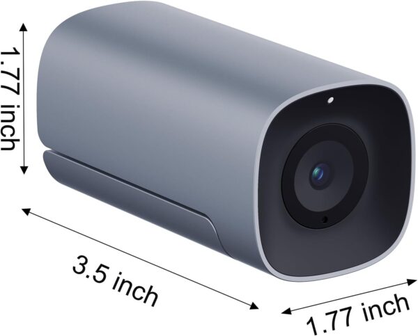 Angekis 4K 網路攝影機 適用於 PC - Ultral HD 4K,4X 數位變焦,1 個內建麥克風。 USB Type C 連接埠。 FOV 90°(對角線) AccelaFocus 技術,適用於 Zoom/Skype/Teams,會議和視訊通話：圖片 7