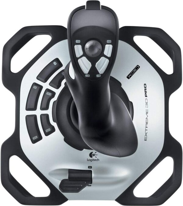 Logitech 羅技 G Extreme 3D Pro USB 搖桿,適用於 Windows - 黑色/銀色：圖片 6