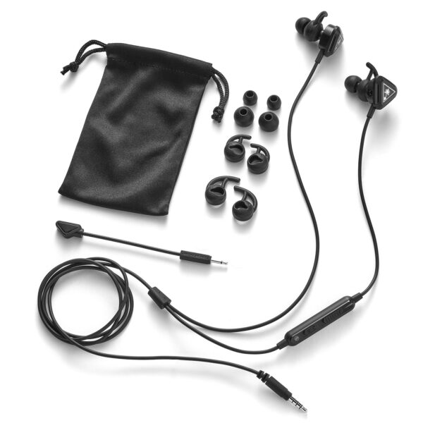 Turtle Beach Battle Buds In-Ear Gaming Headset - Mobile & PC with 3.5mm, Xbox Series X, Xbox Series S, Xbox One, PS5, PS4, PlayStation – Lightweight, In-Line Controls, Black：圖片 4